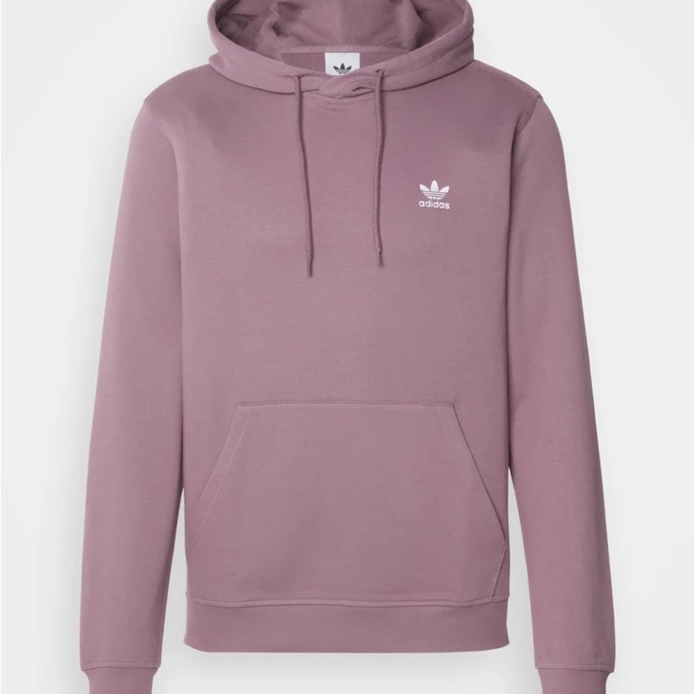 Adidas Purple Sweatshirt Classic Pullover Design
